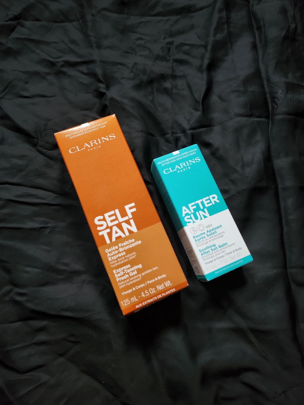 Clarins Express Self-Tanning Fresh Gel Bundle